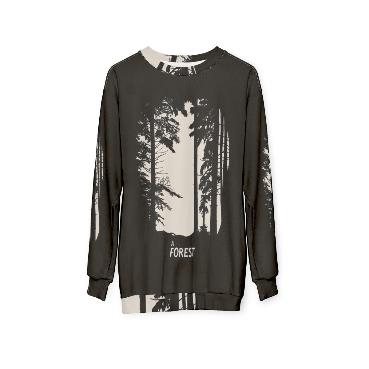 The Cure's 'A Forest' gothic sweatshirt - hanging