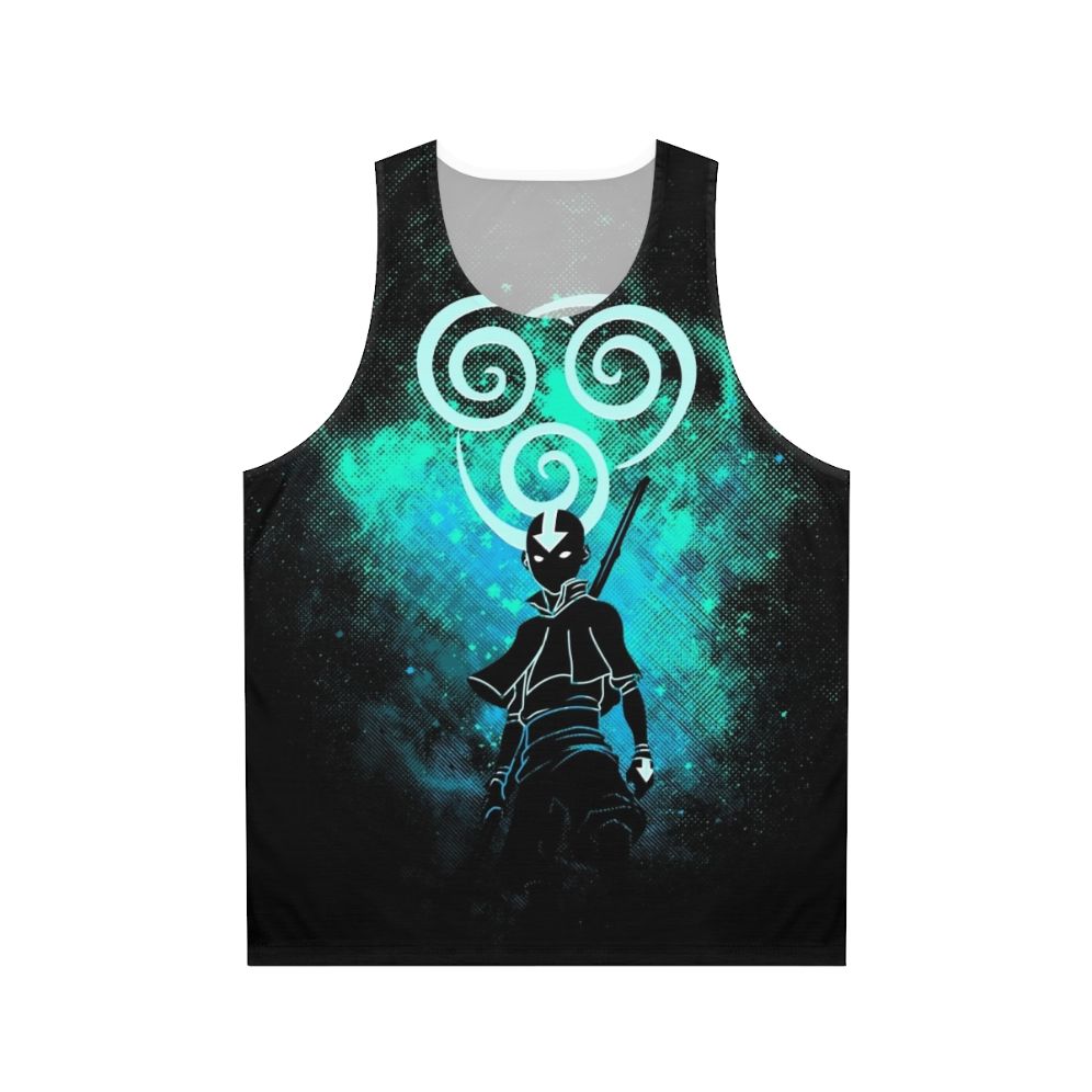 The Last Airbender inspired unisex air art tank top