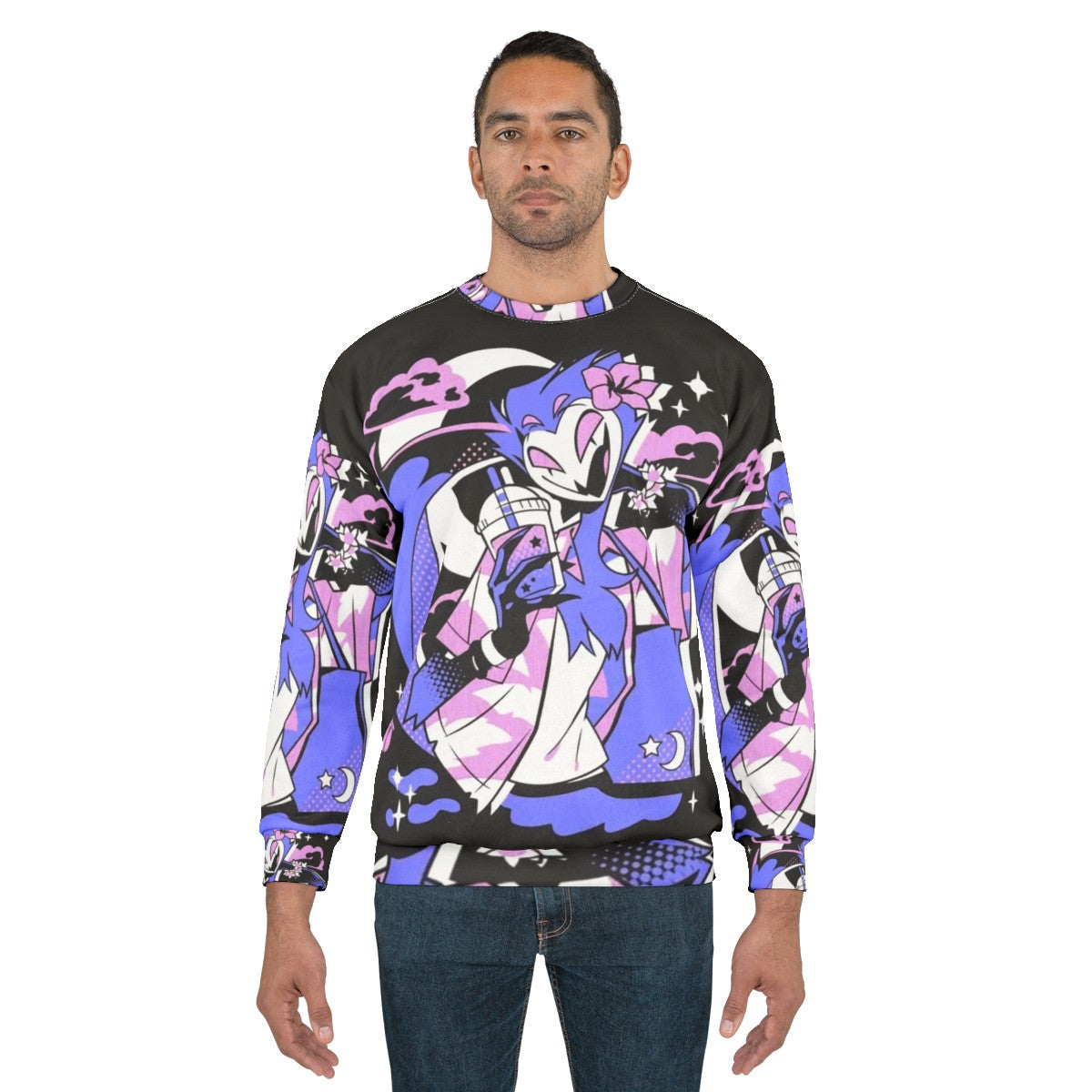 Helluva Boss Stolas Anime Inspired Sweatshirt - men