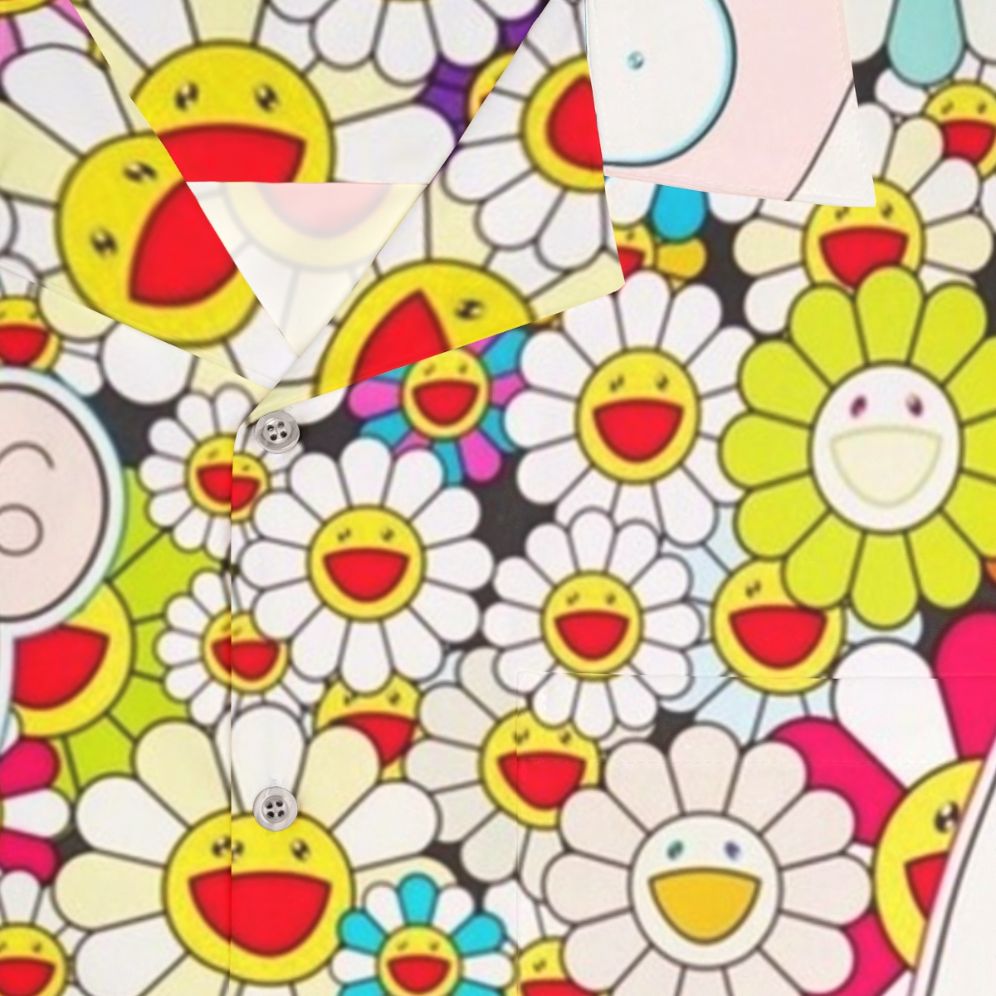 Takashi Murakami Kakai Kiki N Me Hawaiian Shirt - Detail