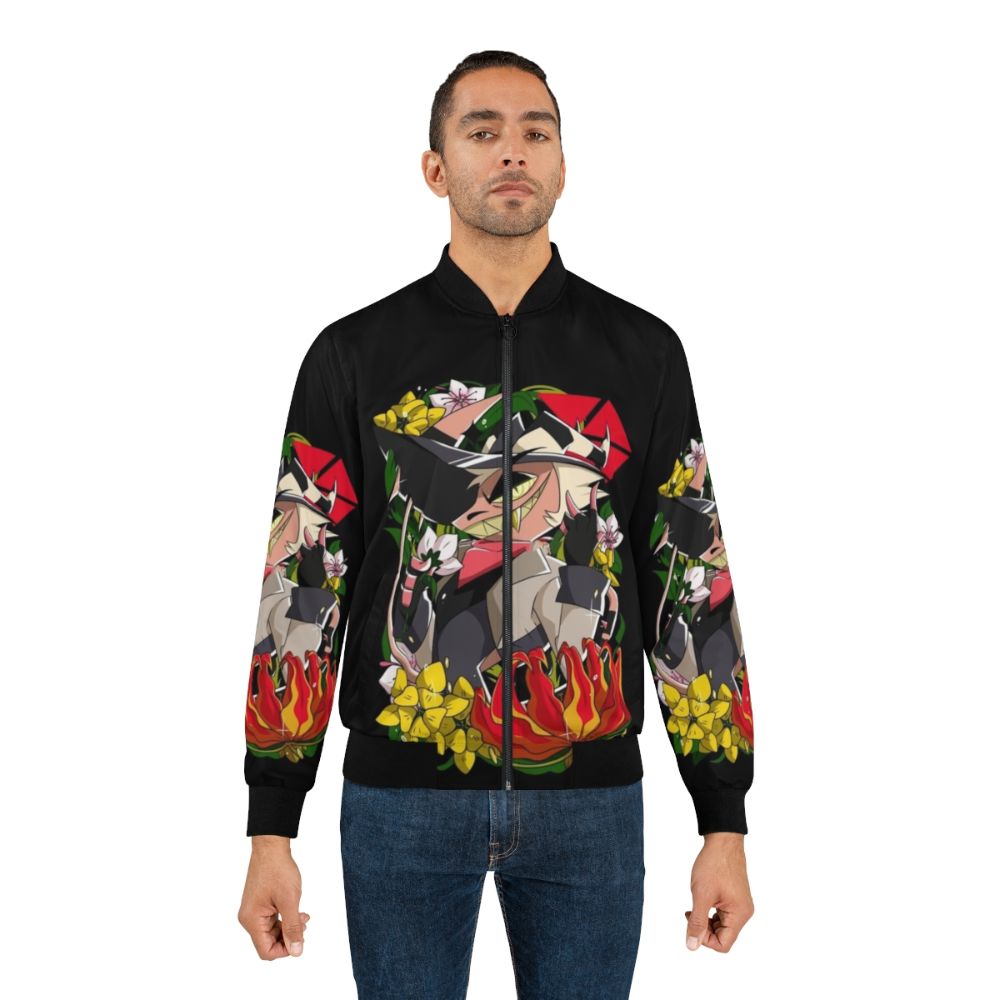 Helluva Boss Striker Anime Bomber Jacket - Lifestyle