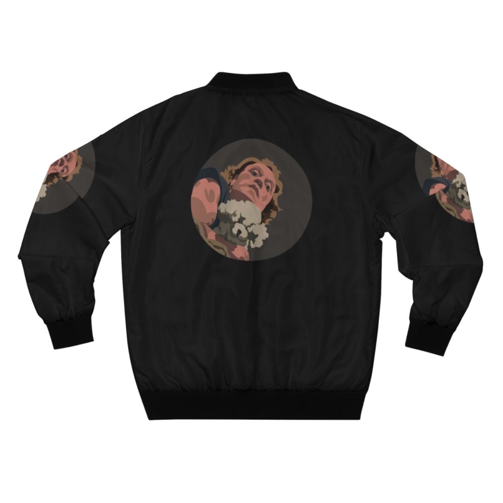 Hannibal Lecter Silence of the Lambs inspired bomber jacket - Back