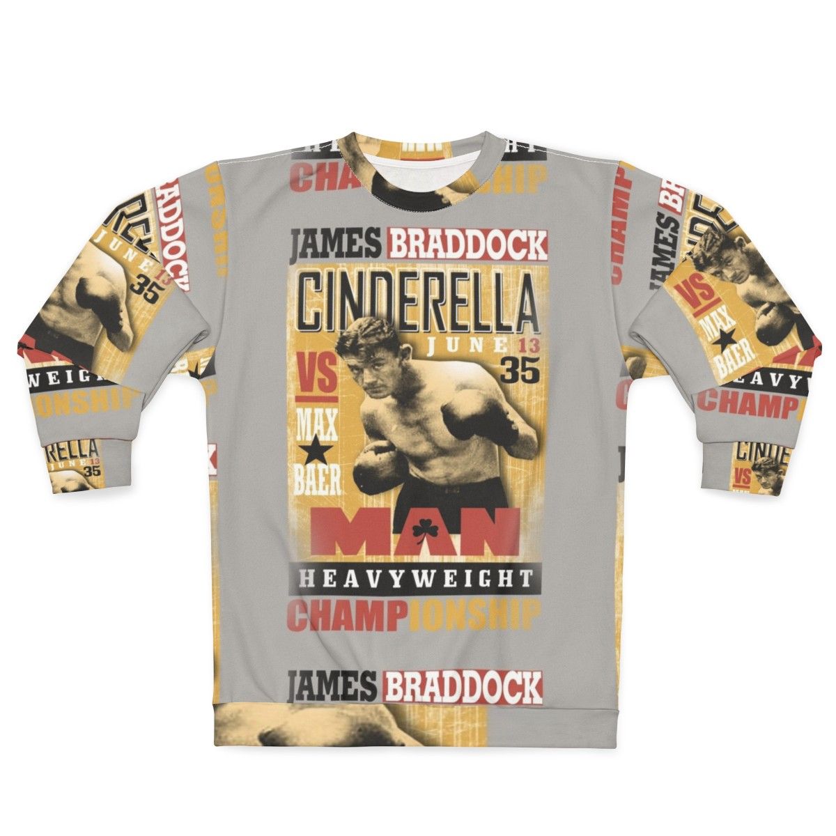 Vintage James Braddock Heavyweight Boxing Sweatshirt