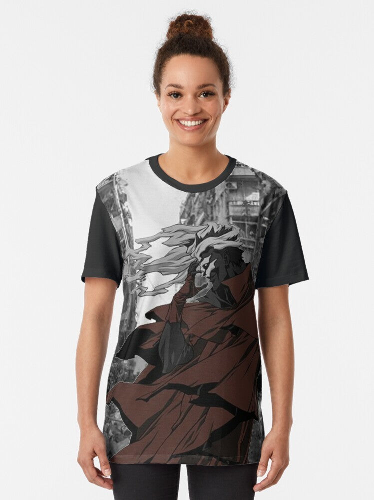 Ergo Proxy anime graphic design on a t-shirt - Women