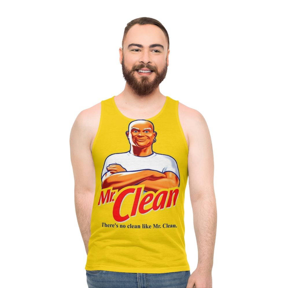 Unisex vintage Mr. Clean tank top - men