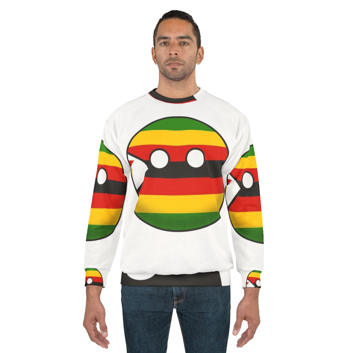 Zimbabwe Countryball Sweatshirt - men