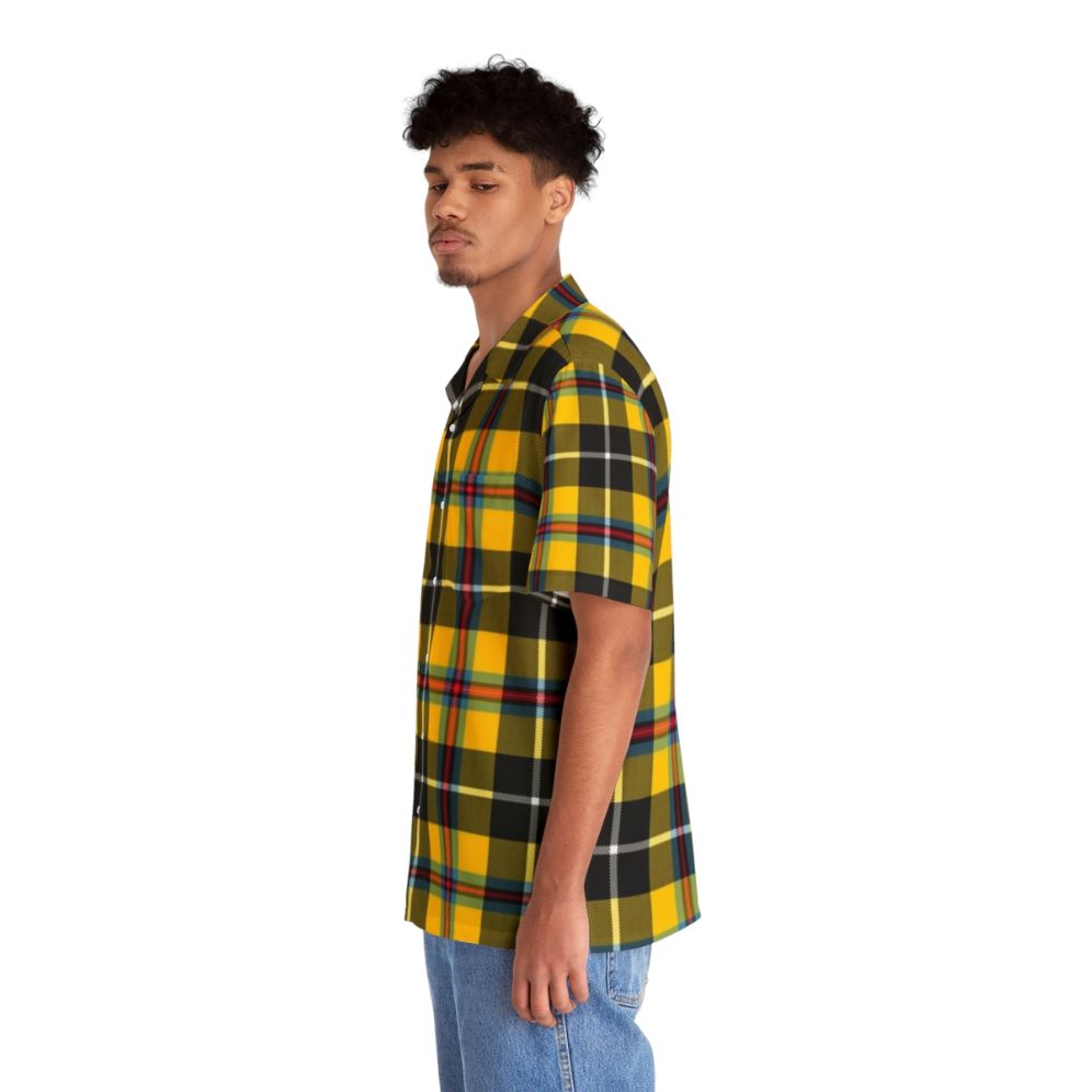 Cornish Tartan Hawaiian Shirt - People Left