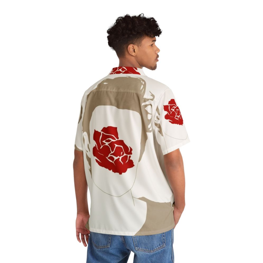 Shawn Mendes inspired floral print Hawaiian shirt - People Back