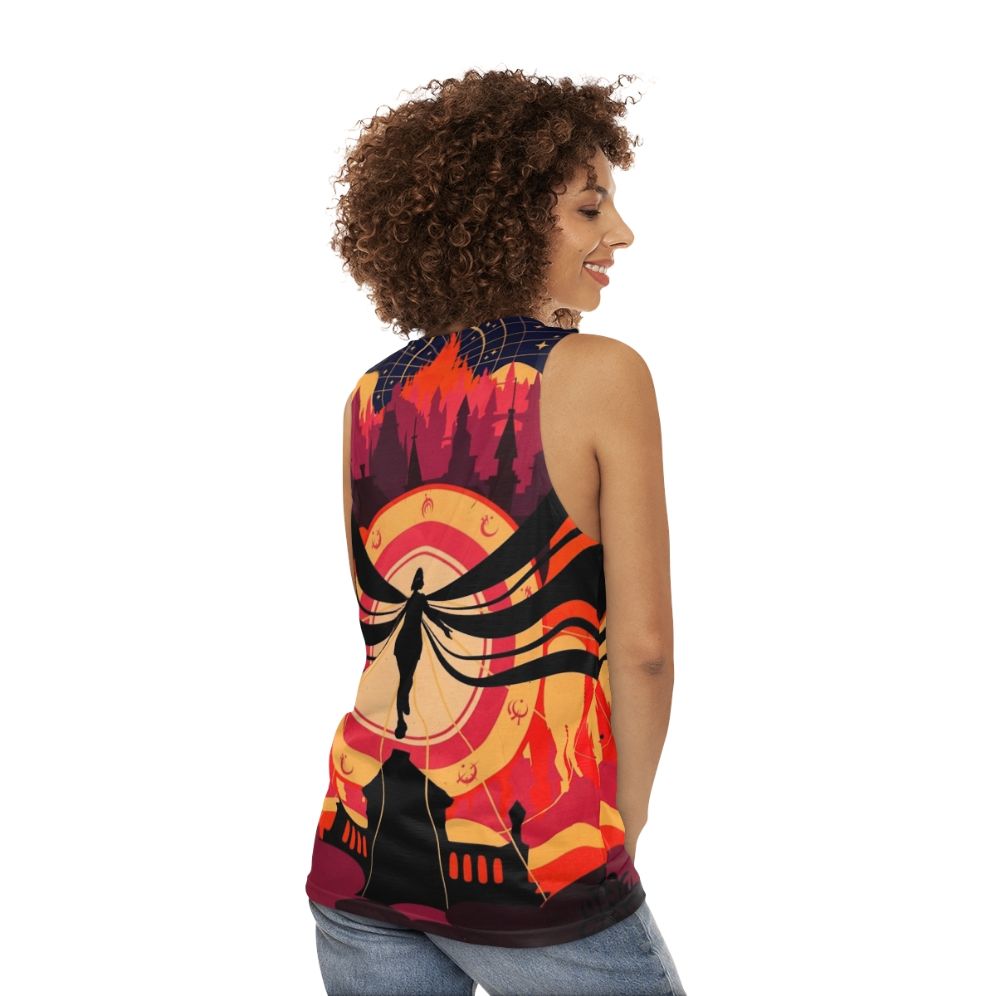 Mistborn Cosmere Fantasy Unisex Tank Top - women back