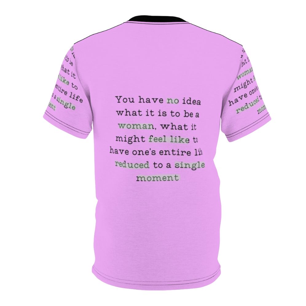 Bridgerton inspired t-shirt featuring a quote from the character Daphne Bridgerton - Back