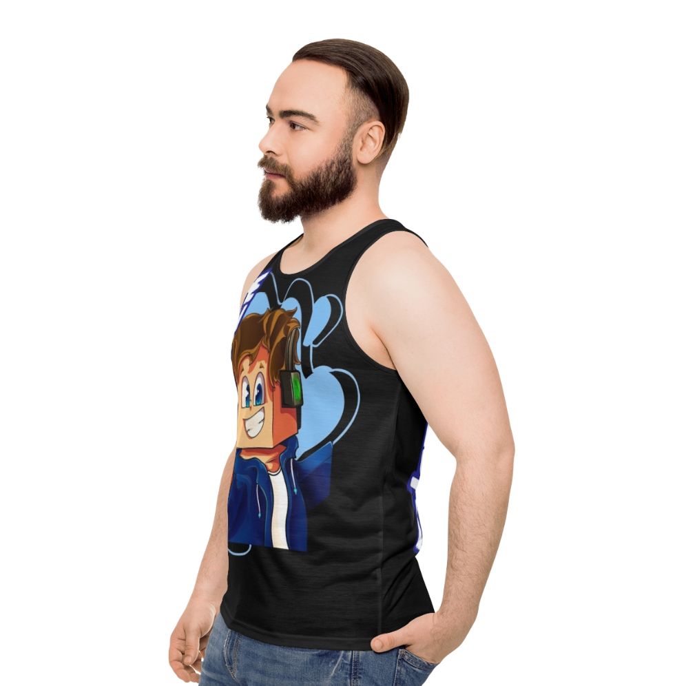 Eystreem unisex tank top - men side