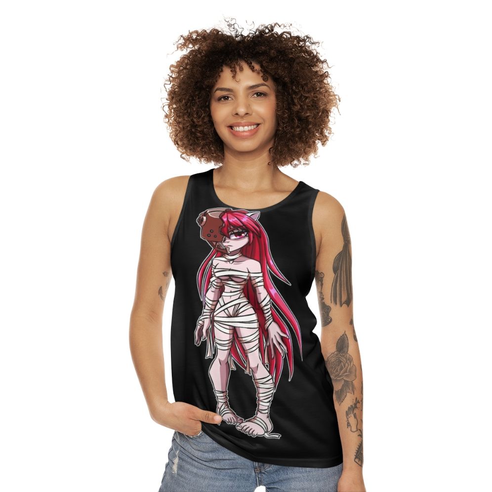 Elfen Lied Anime Unisex Tank Top - women