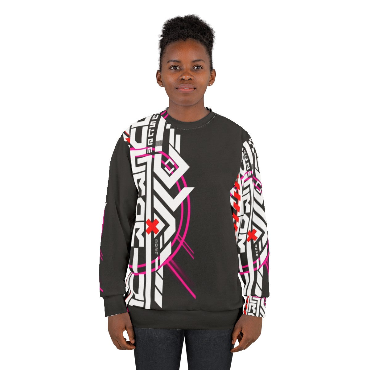 Futuristic Cyberpunk Sweatshirt - women