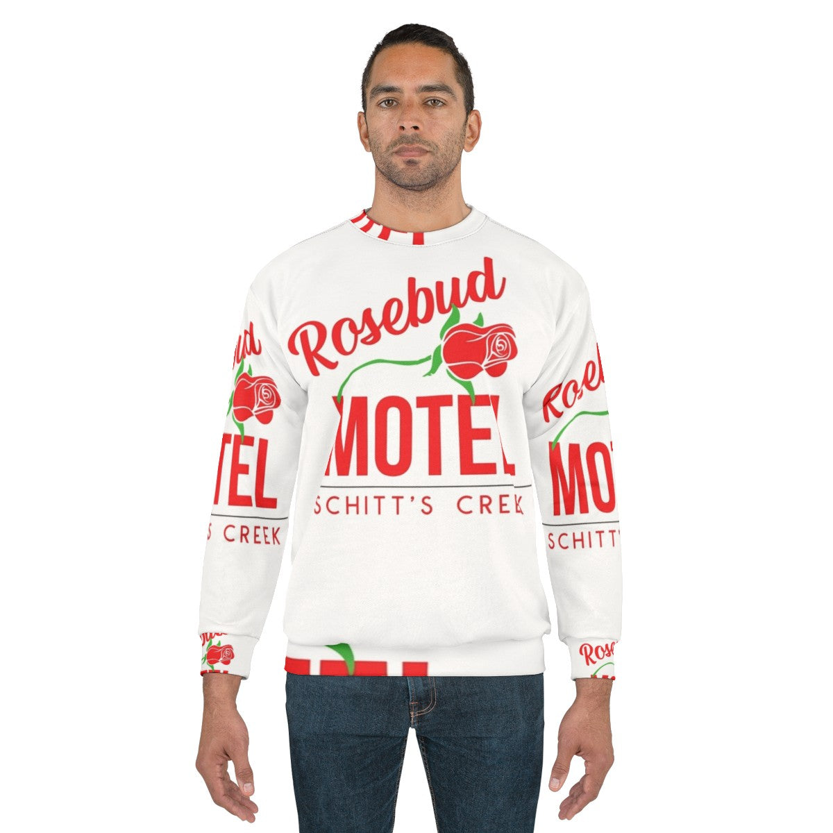 Rosebud Motel Schitt's Creek Sweatshirt featuring the Rose Family - men