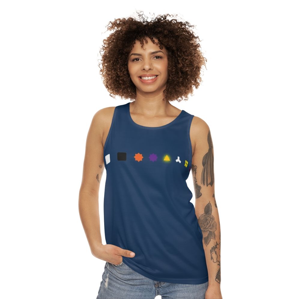 The Witness Puzzle Design Unisex Tank Top - women