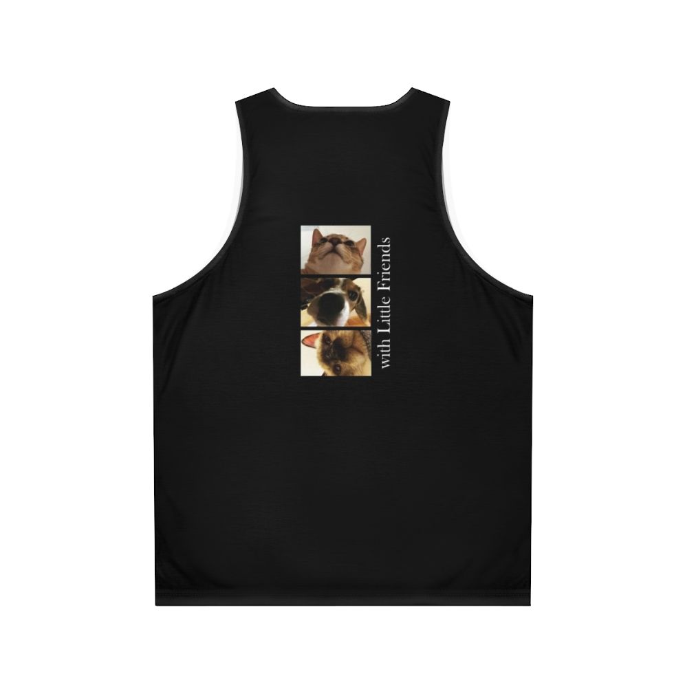 Unisex tank top featuring the "With Little Friends" design from the NCT kpop group - Back