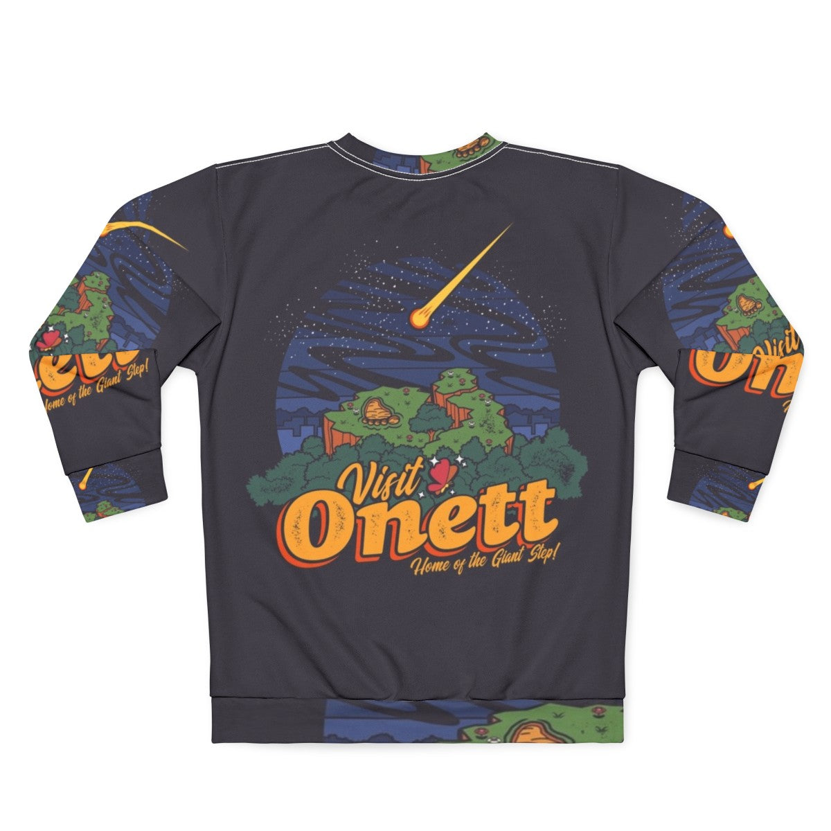 Earthbound Onett Town Sweatshirt - Back