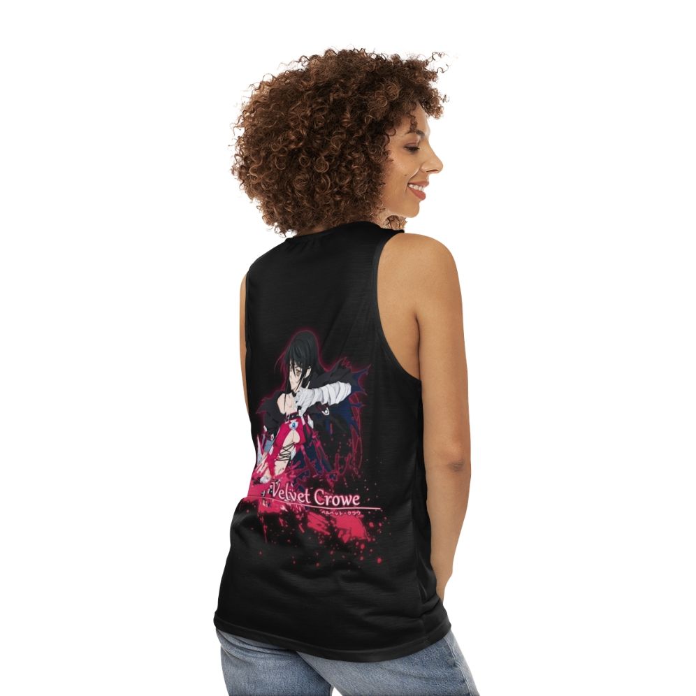 Velvet Tales of Berseria Unisex Anime Tank Top - women back