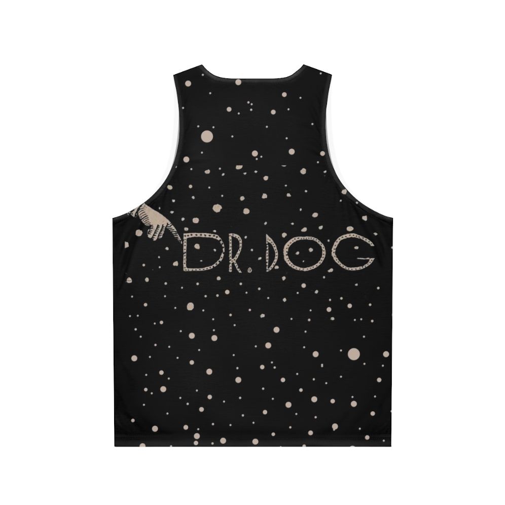 Indie Dog Toothbrush Unisex Tank Top - Back