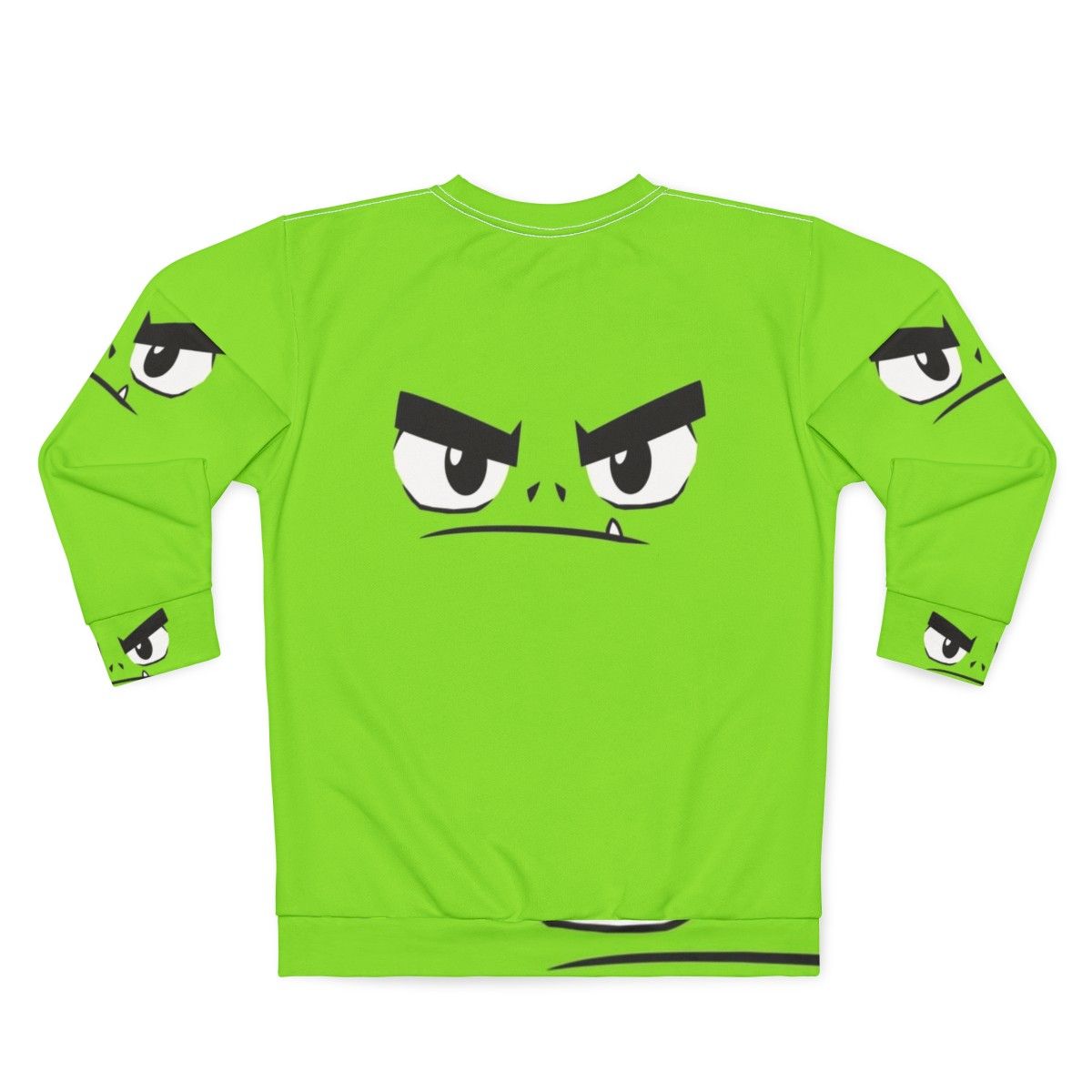 Angry Beast Boy Superhero Sweatshirt - Back