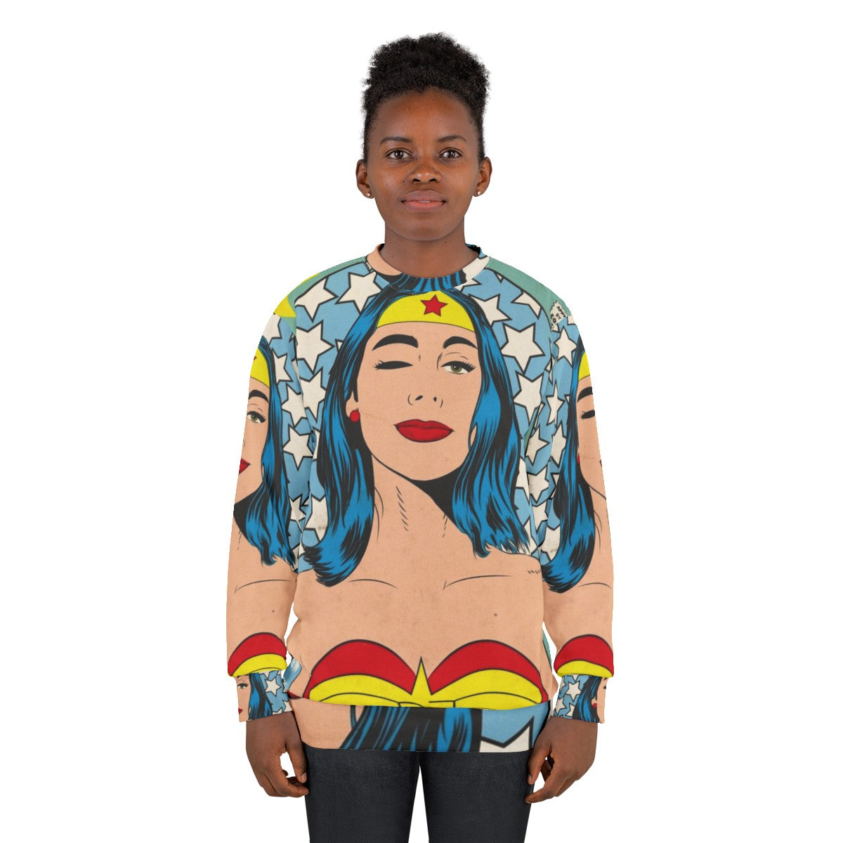 Yuri G's PJ Harvey Superhero Sweatshirt - women