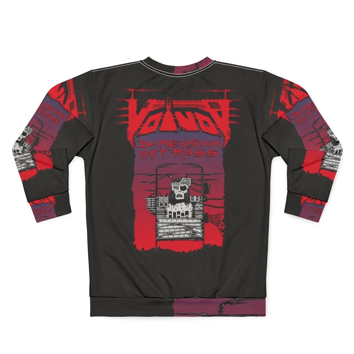 Dimension Hatross Voivod Heavy Metal Graphic Sweatshirt - Back