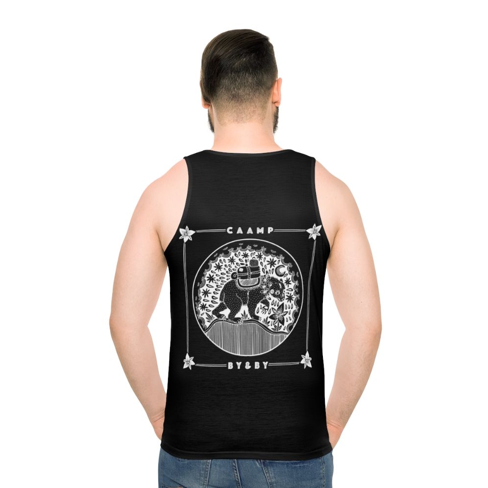 Caamp Bare Unisex Nature-Inspired Tank Top - men back