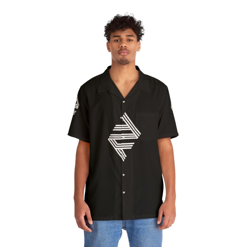 Arcade Fire Logo Hawaiian Shirt - Lifestyle