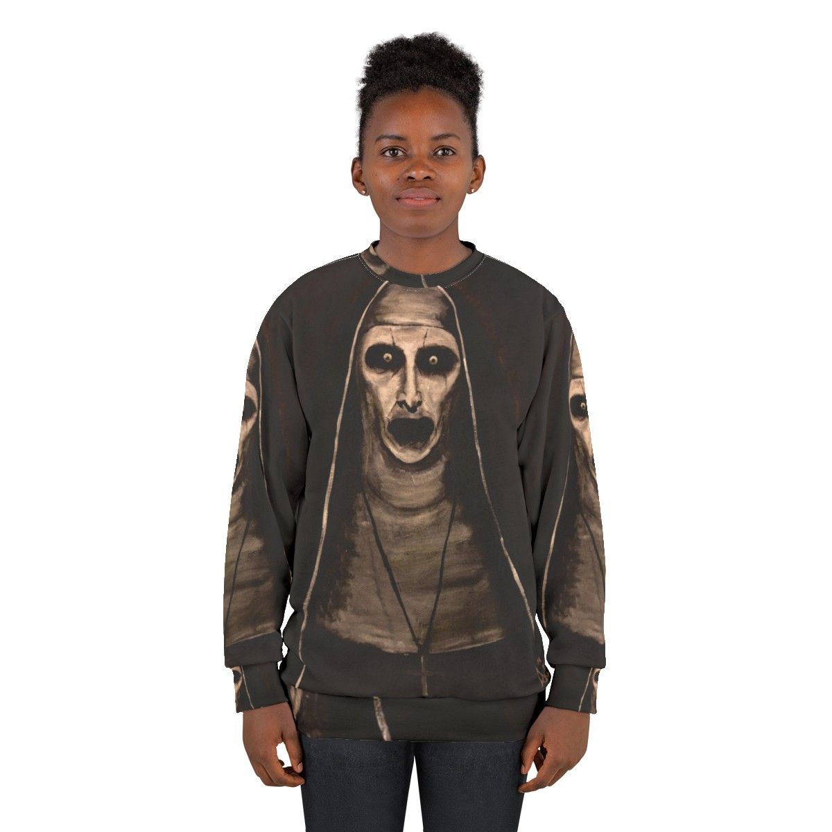 Demonic Sister Valak The Conjuring 2 Sweatshirt - women