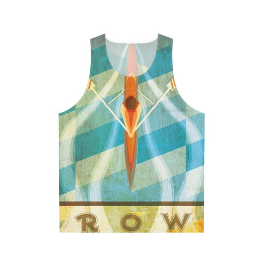 Sculling unisex tank top