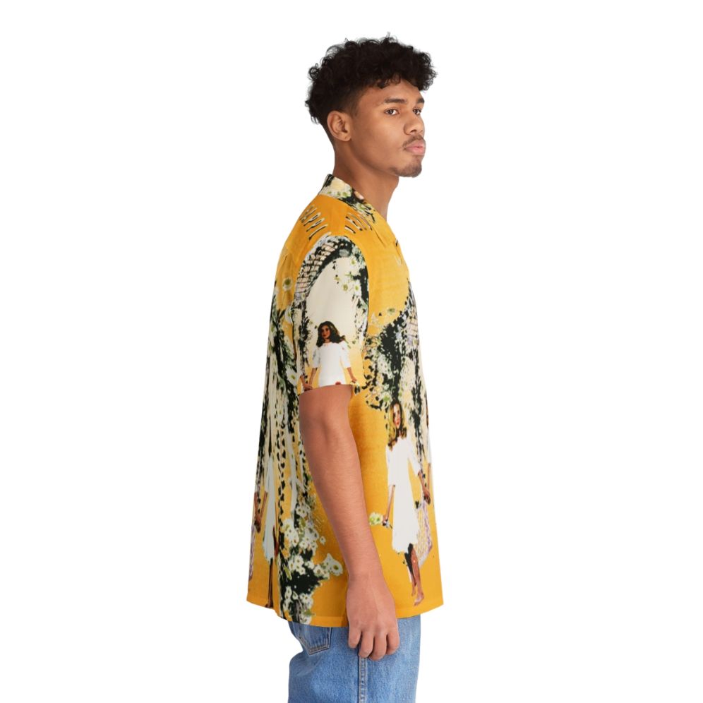 Retro Hawaiian shirt with punk rock-inspired design - People Pight