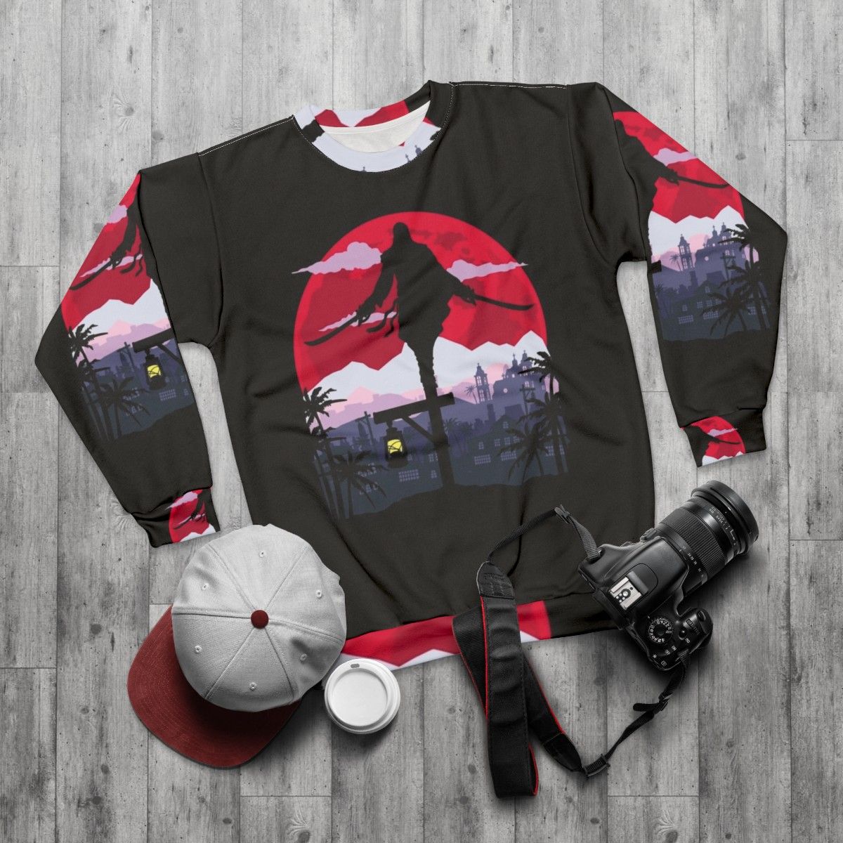 Assassin's Creed Gaming Sweatshirt - flat lay