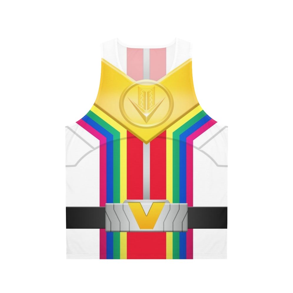 Colorful Unisex Zenkaiser Super Sentai Tank Top