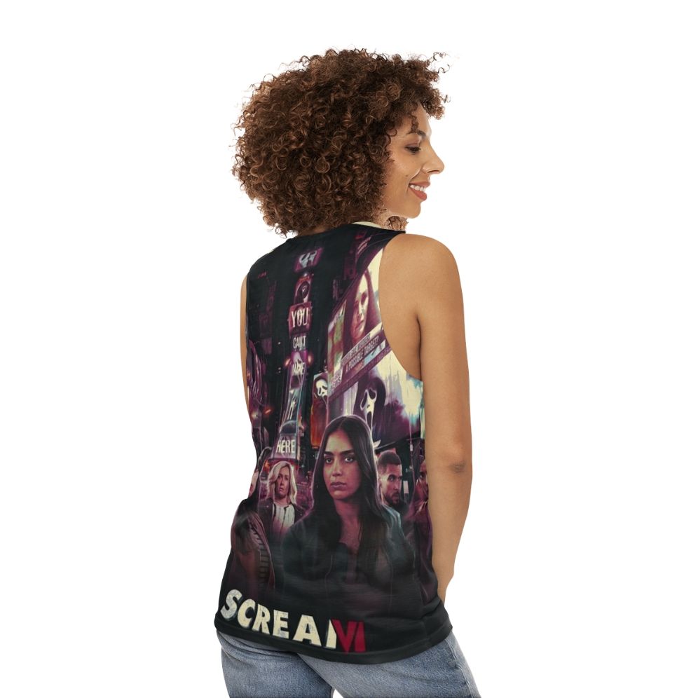 Scream 6 Unisex Tank Top - women back