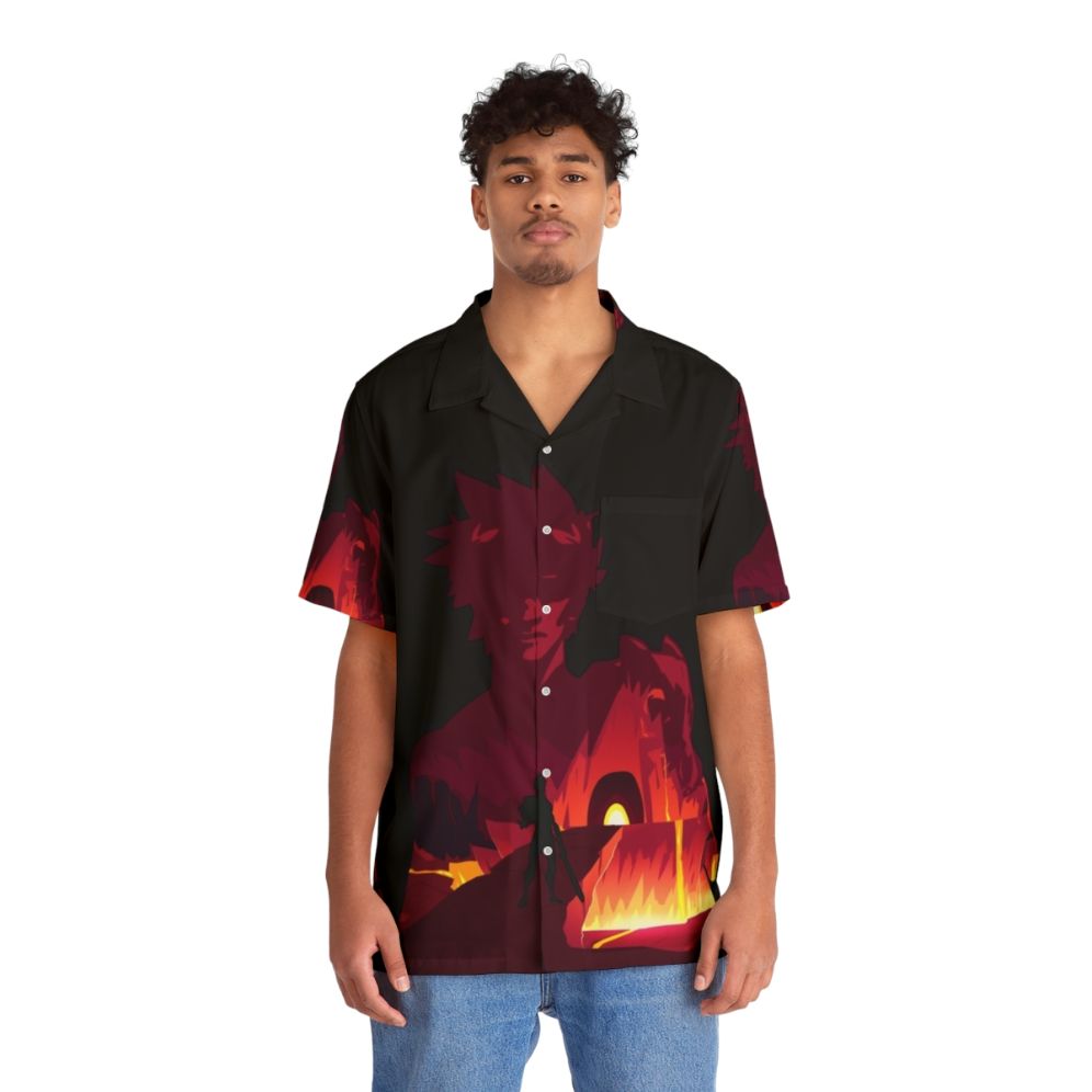 Zagreus Hades Negative Illusion Hawaiian Shirt - People Front