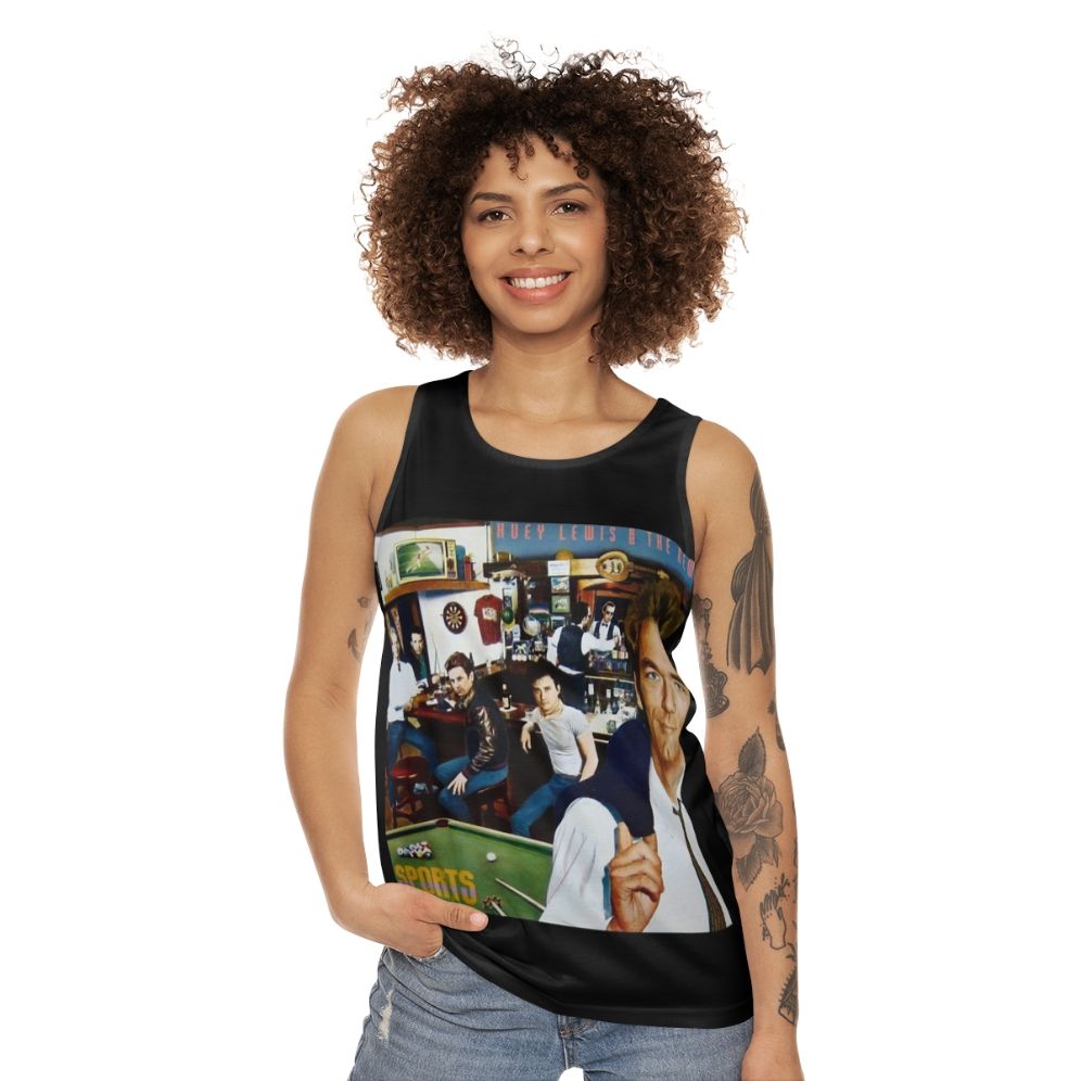 Huey Lewis and the News Unisex Tank Top - women