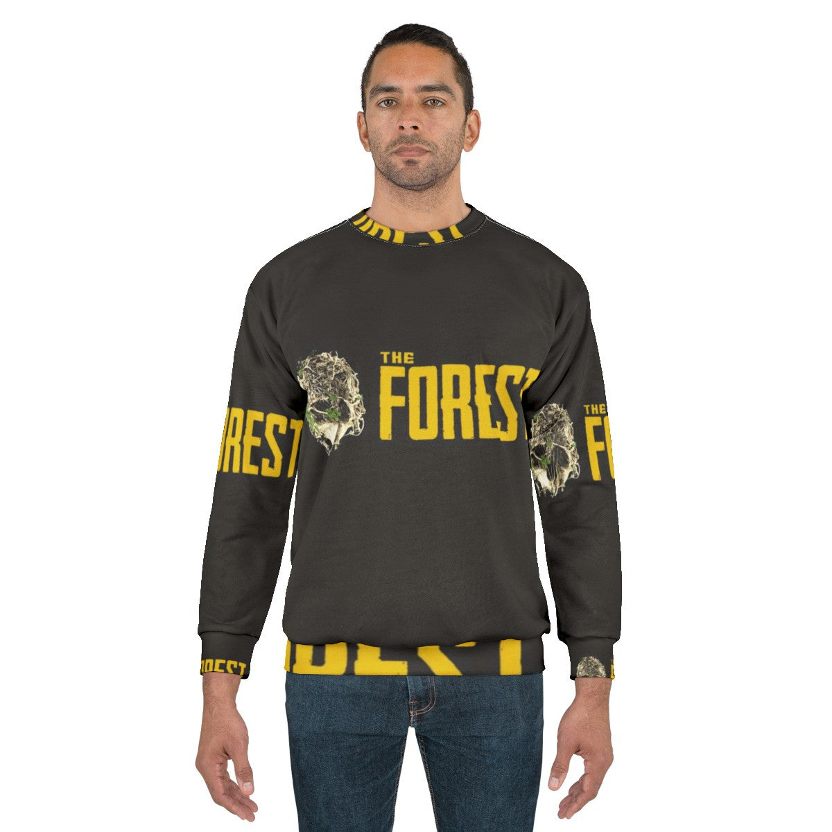 The Forest Game Survival Horror Themed Sweatshirt - men