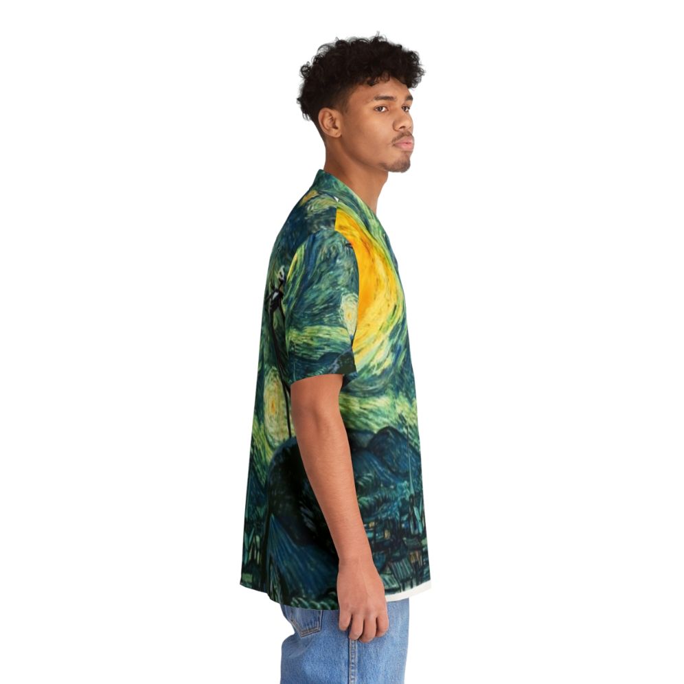 Starry Night Nightmare Before Christmas Hawaiian Shirt - People Pight