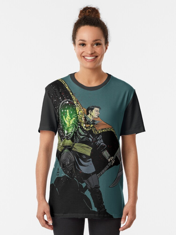 Marvel Doctor Strange Graphic T-Shirt featuring Benedict Cumberbatch - Women