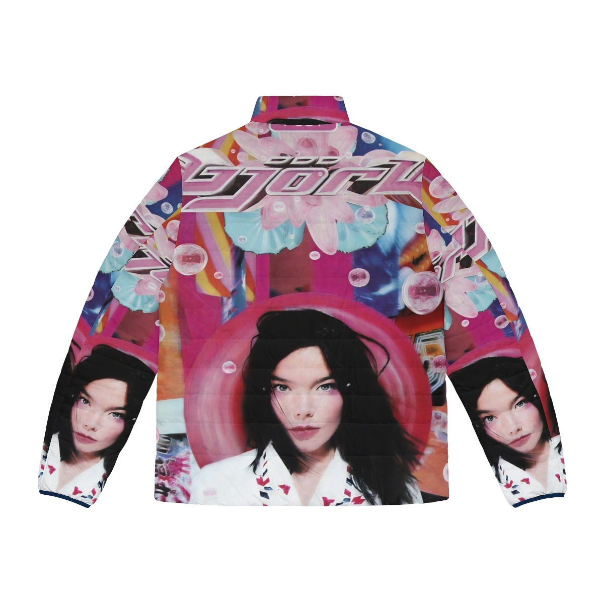 Björk Post Puffer Jacket, a stylish and warm icelandic-inspired puffer jacket - Back