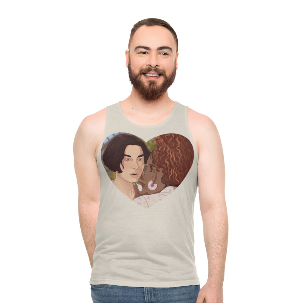 Heartstopper Tao Xu and Elle Argent Unisex Tank Top - men