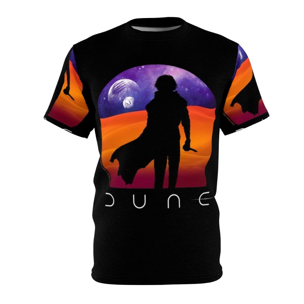 Dune-inspired t-shirt featuring the character Muad'dib