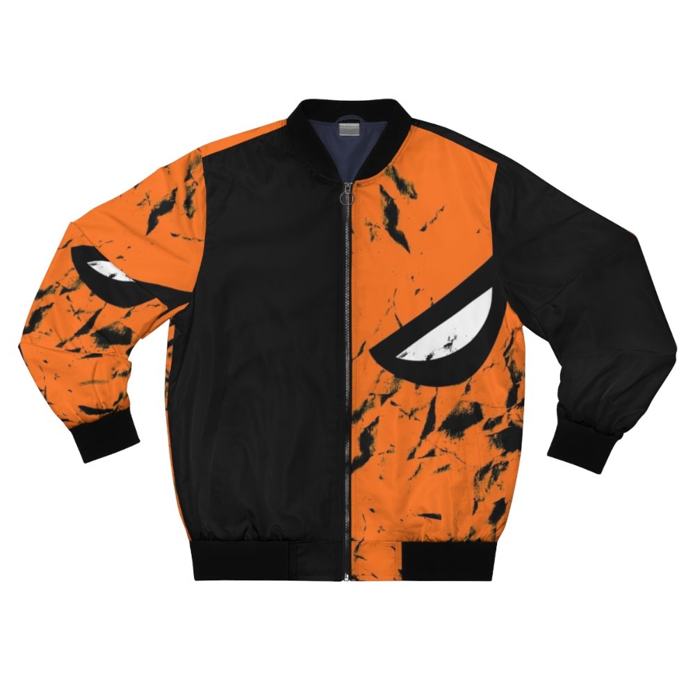 Deathstroke inspired faded bomber jacket for men