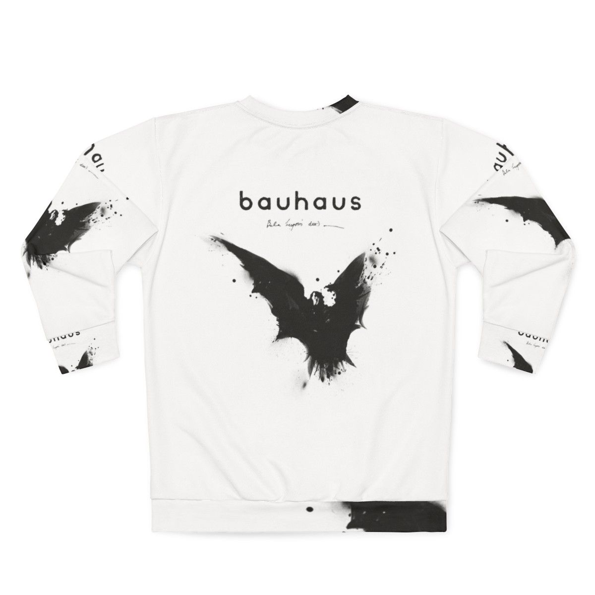 Bela Lugosi's Dead Bauhaus Tribute Sweatshirt - Back