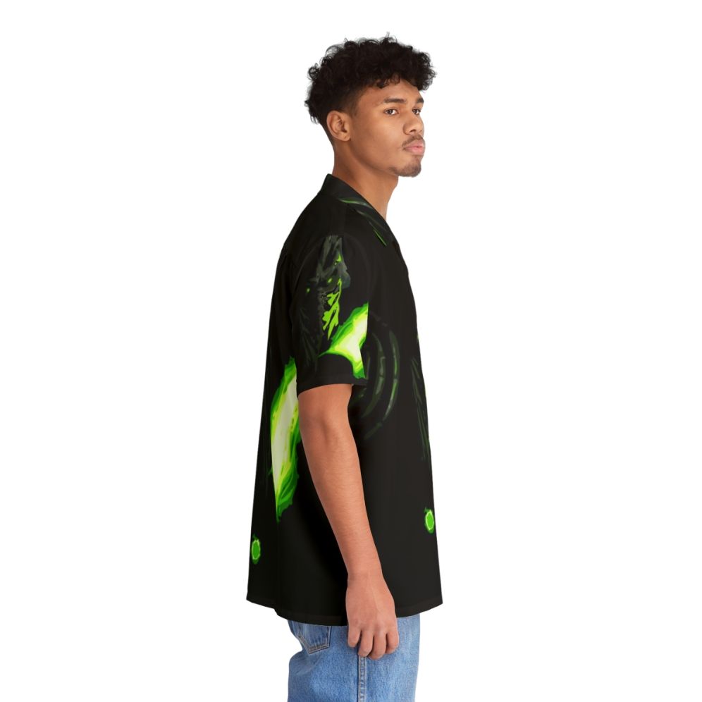 Zeratul Inspired Hawaiian Shirt - Protoss Themed Starcraft Merchandise - People Pight