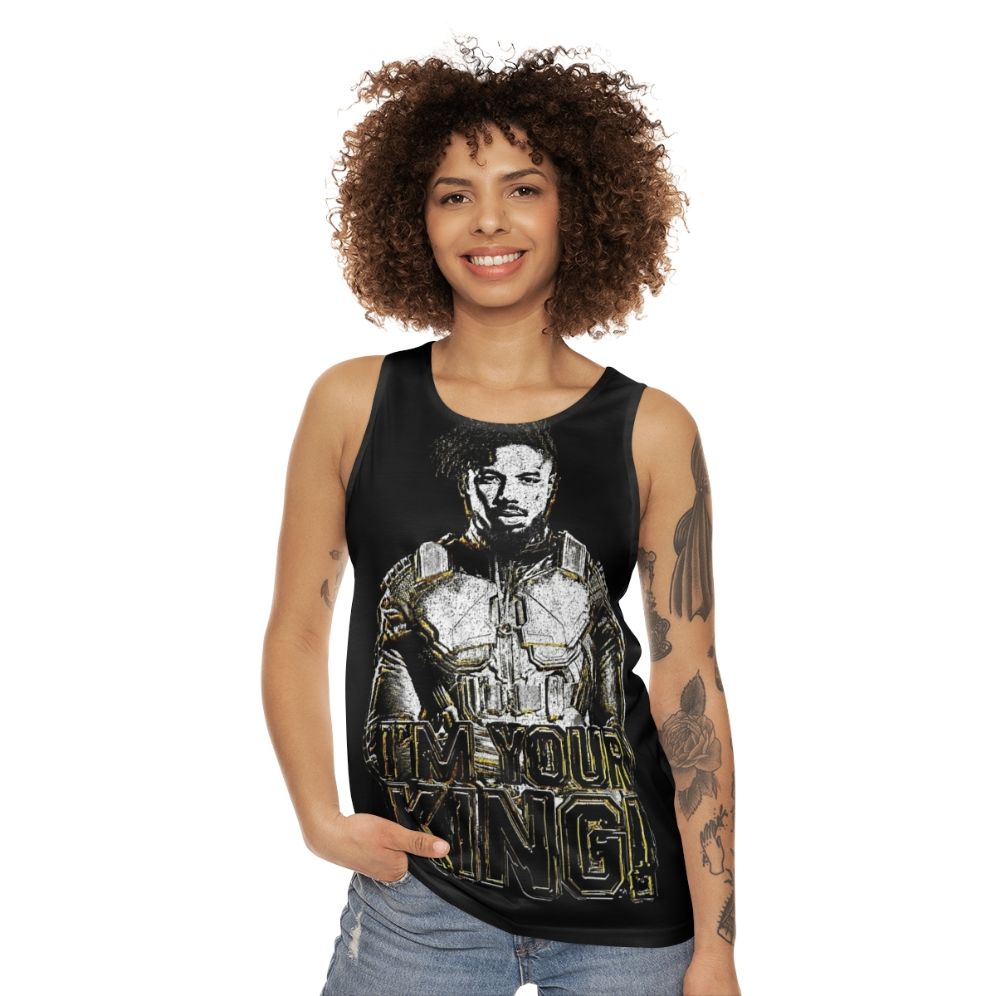 "I'm Your King" Unisex Black Panther Inspired Tank Top - women