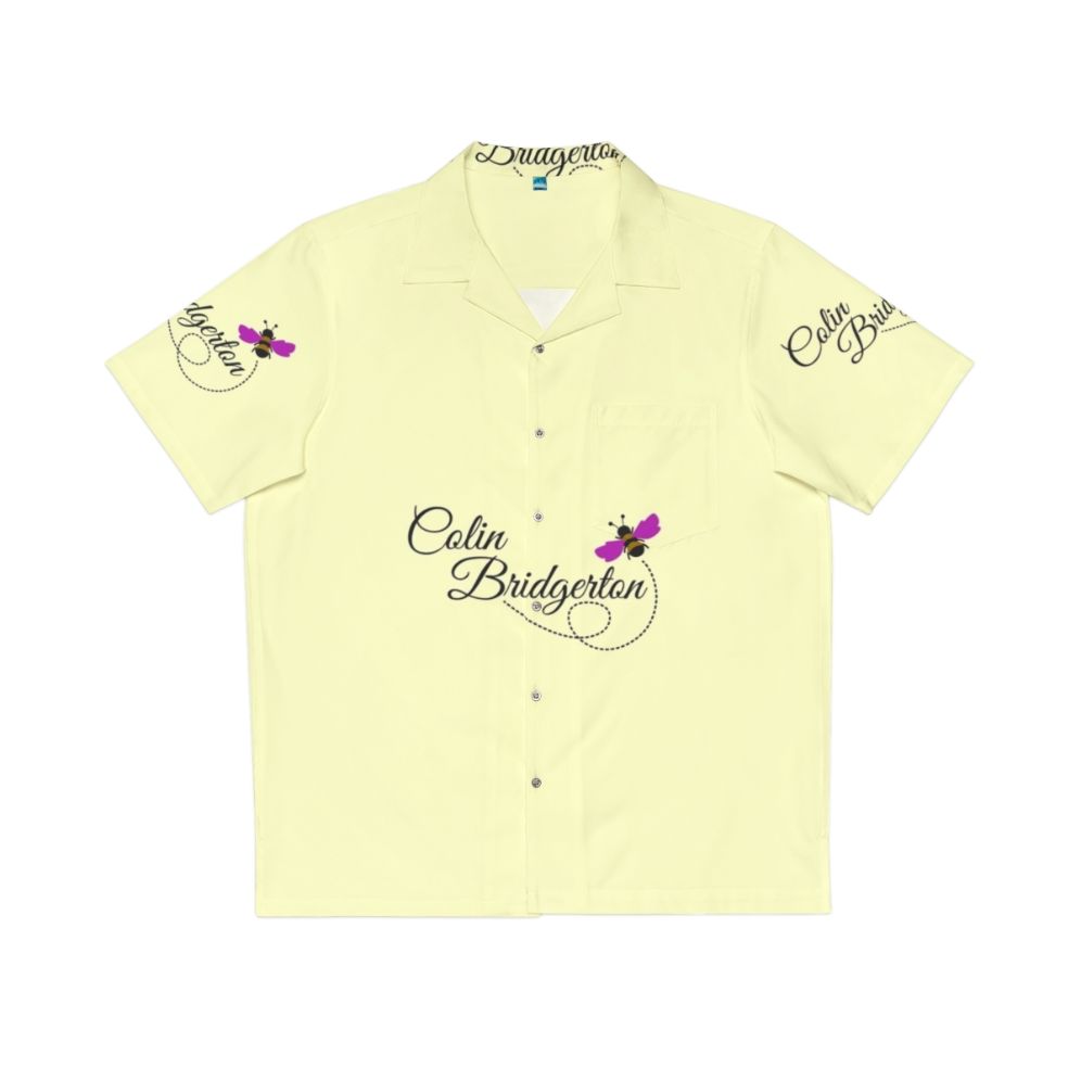 Bridgerton-inspired "Colin and the Bee" Hawaiian shirt