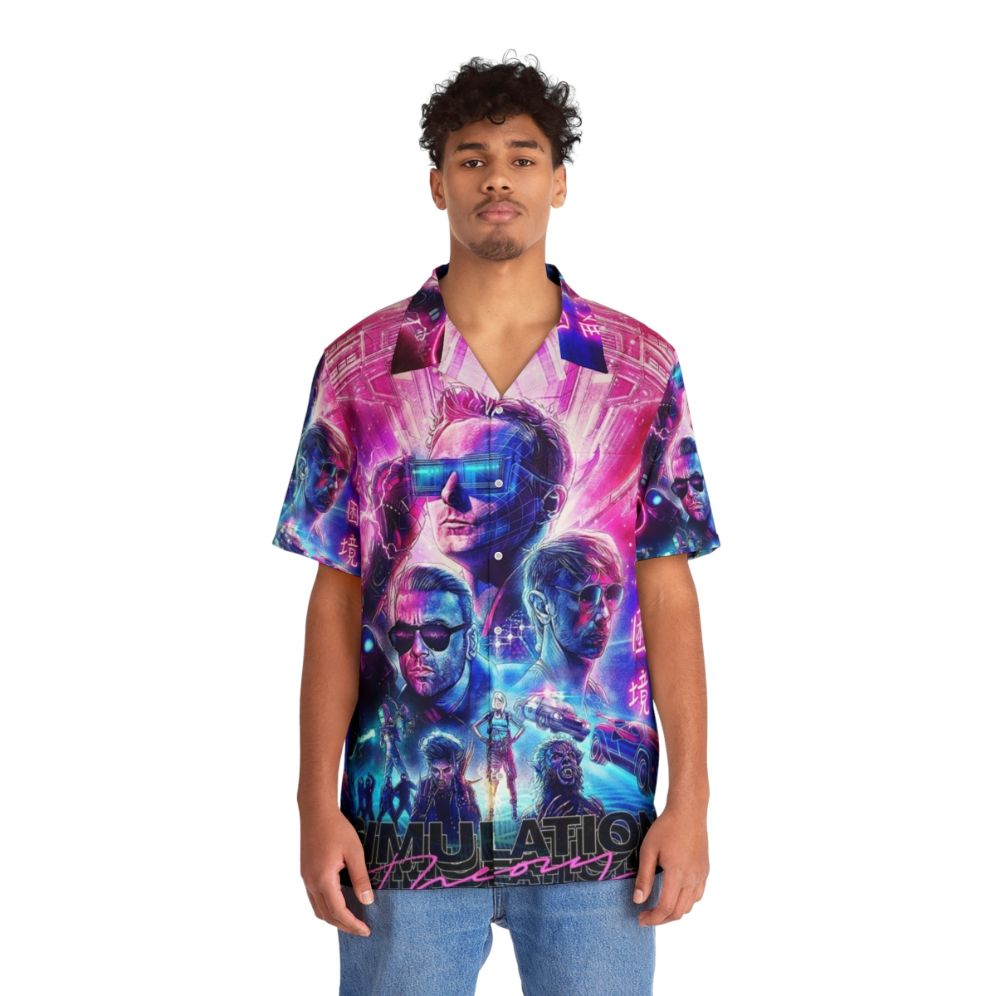 Berantakin Simulation Theory World Tour 2019 Hawaiian Shirt - People Front