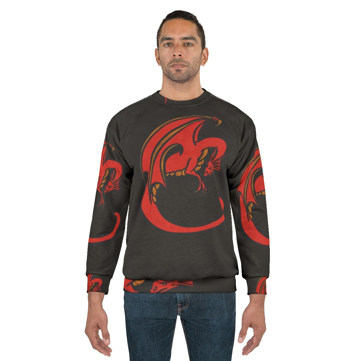 Red Dragon Graphic Sweatshirt - men