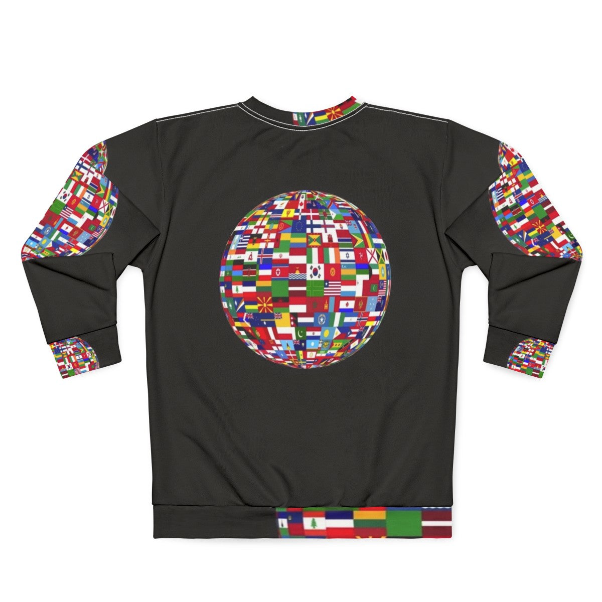 One Globe Sweatshirt - Celebrate our shared humanity and environmental responsibility - Back